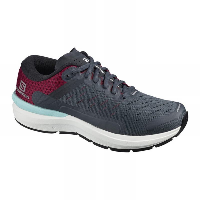 Salomon SONIC 3 CONFIDENCE W Zapatillas De Running Mujer - Gris / Blancas - Colombia (68074-UITQ)